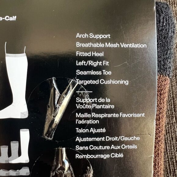 Under Armour Youth Unisex Team Cushioned Over-the-Calf Socks Brown Size Large - Picture 5 of 6